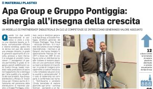 Articolo Corriere della Sera per Apa Group e Pontiggia partnership